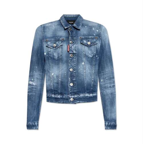 DSquared2 D二次方 女士 SS25 夹克 长袖牛仔外套