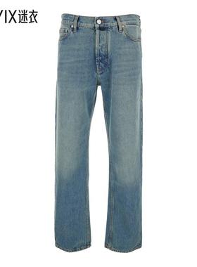 [秋冬新品]Jacob Cohen 男款'Sean' on Back 浅蓝色五袋带Logo拼(