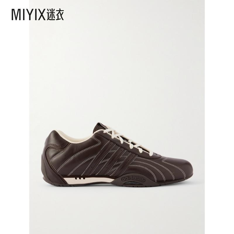 Adidas Originals阿迪达斯 女款Adi Racer Lo 绗缝皮质运动鞋 迷