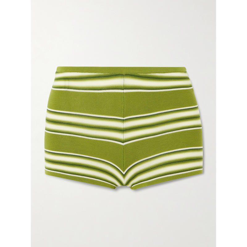 Faithfull the Brand 女士 SS26 短裤 Playa 条纹棉混纺短裤