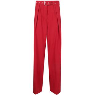 德赖斯·范诺顿 女士 SS25 Dries 系腰带休闲裤 Noten 长裤 Van