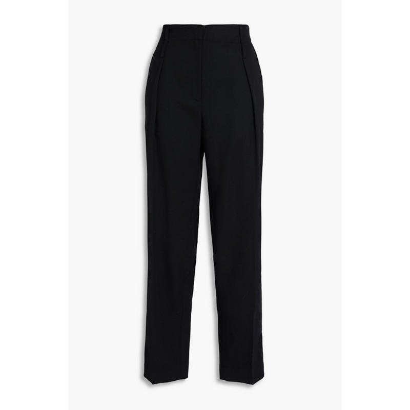 A EMERY 女士 长裤 Draper 褶裥羊毛/斜纹布锥形长裤