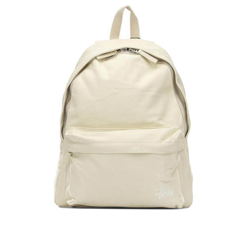 STUSSY 斯图西 男士 FW26 双肩包 米色棉背包