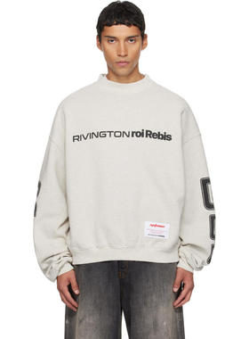 RIVINGTON roi Rebis 男士 卫衣 灰色 Metanoia USO CVA 套头衫