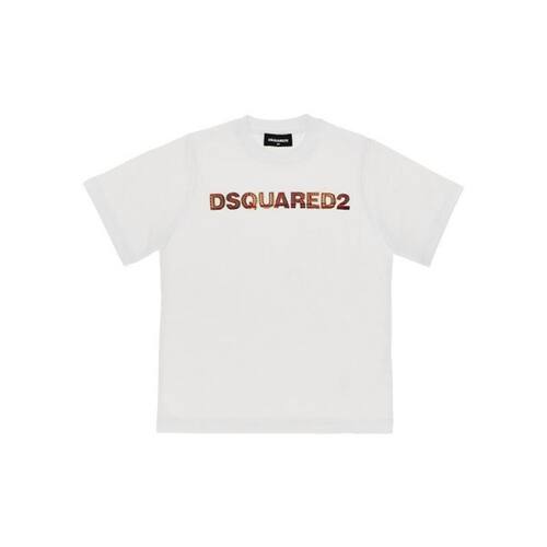 DSquared2 D二次方 男童 FW26 T恤 DQ3560D0AJ1DQ100 上衣童装