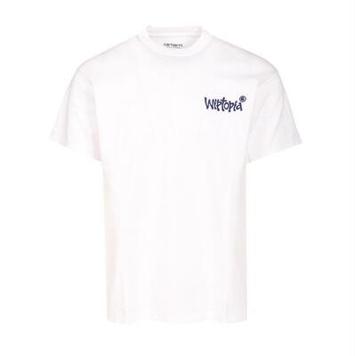 Carhartt WIP 卡哈特 男士 FW25 T恤 Wiptopia 刺绣圆领 T 恤