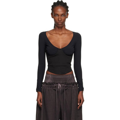 KNWLS 女士 背心 黑色 Scythe Bustier 上装