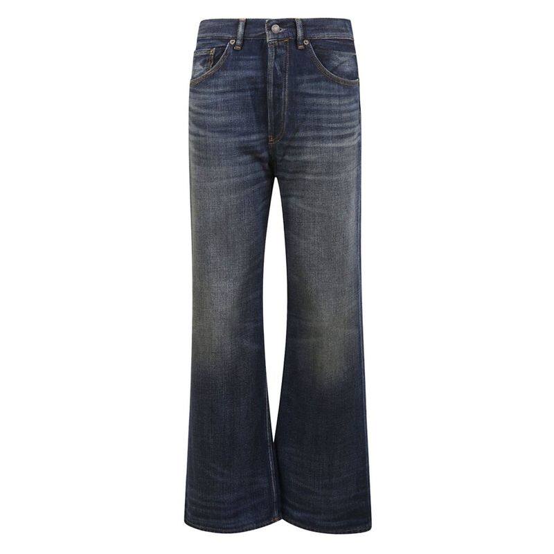 Acne Studios 男士 FW25 牛仔长裤 2021 代代木寬腿牛仔褲