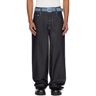 VENEDA CARTER 男士 牛仔长裤 独家发售海军蓝 Duo 牛仔裤