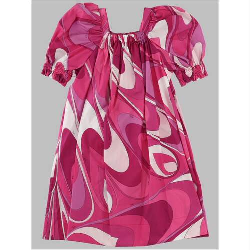 PUCCI 璞琪 女童 SS26 连衣裙 VESTITO A FANTASIA 童装