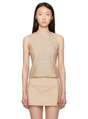 Paloma Wool 女士 背心 黄色 Mufi 上装