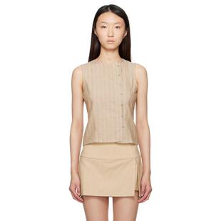 Paloma Wool 女士 背心 黄色 Mufi 上装