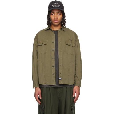 NEIGHBORHOOD 男士 衬衫 卡其色成衣染色