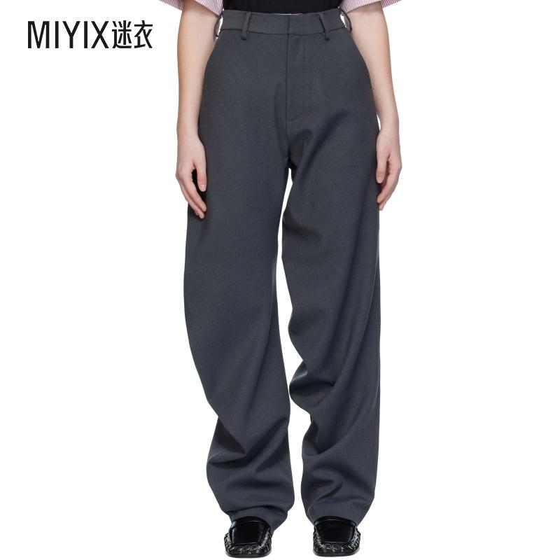 Charles Jeffrey Loverboy 女款灰色 Topsy Turvy 长裤 迷衣时尚