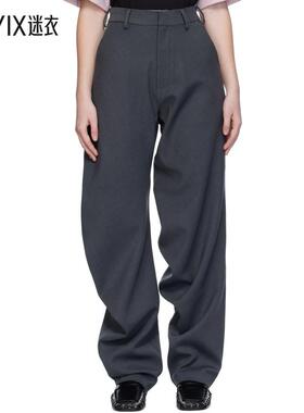 Charles Jeffrey Loverboy 女款灰色 Topsy Turvy 长裤 迷衣时尚