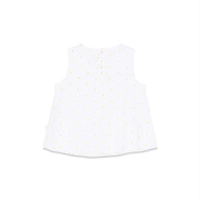 Il Gufo 女童 SS25 衬衫 S/SLEEVE 白色童装