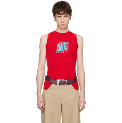 Jean Paul Gaultier 高缇耶 男士 背心 红色 The Junior Gaultier
