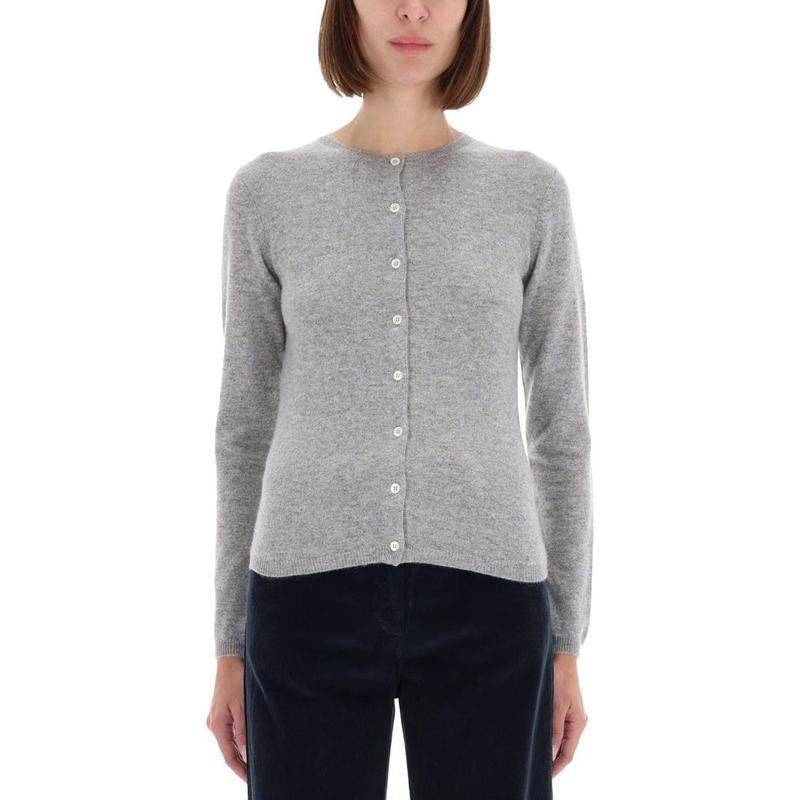 Aspesi 女士 FW25 开衫 長袖圓領開襟衫