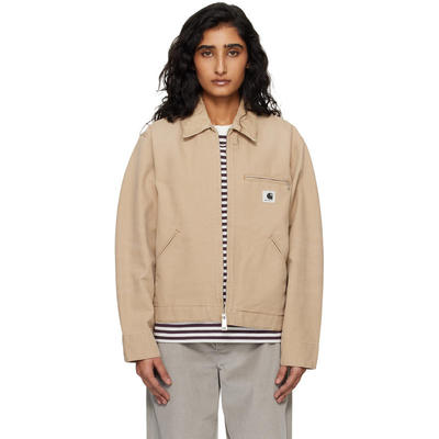 Carhartt WIP 卡哈特 女士 夹克 黄褐色 OG Detroit