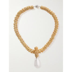 Julietta 女士 项链/吊坠 镀金人造珍珠施华洛世奇水晶项链