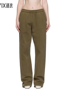 Entire Studios 女款绿色 Straight-Leg 运动裤 迷衣时尚