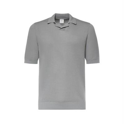 Eleventy 十一世 男士 SS26 POLO衫 Eleventy 纹理针织 Polo 衫