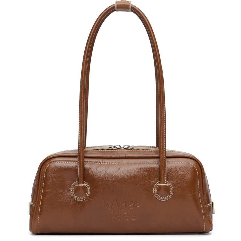 MARGESHERWOOD 女士 单肩包 棕色 Soft Boston EW 单肩包