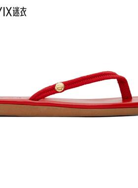 Ancient Greek Sandals 女款红色 Saionara Rope 人字拖 迷衣时尚