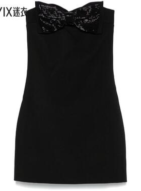 【春夏新品】Self-Portrait 女款Self-portrait 黑色连衣裙 迷衣