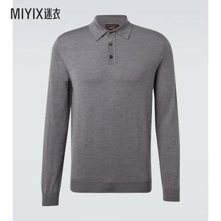 Slowear 男款 羊毛混纺Polo衫 迷衣时尚