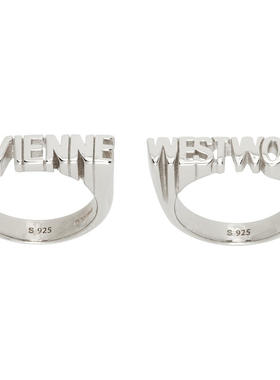 Vivienne Westwood西太后 男士 戒指 两件装 Essex 戒指