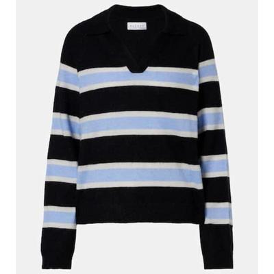 Velvet by Graham  Spencer 女士 毛衣 Everlake 条纹Polo毛衣