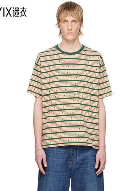 Bode男士绿色 Scottie Jacquard T 恤 迷衣时尚