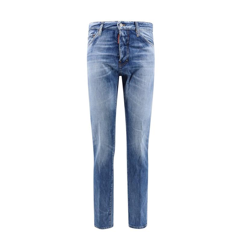 DSquared2 D二次方 男士 SS26 牛仔长裤 腰带袢牛仔裤图片
