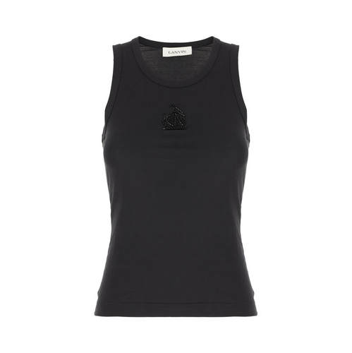 Lanvin 浪凡 女士 FW26 上衣 黑色棉质