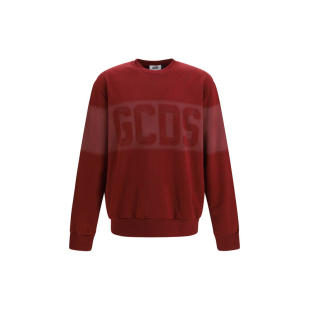 GCDS 男士 FW26 卫衣 Spray 徽标圆领运动衫