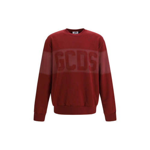 GCDS 男士 FW26 卫衣 Spray 徽标圆领运动衫