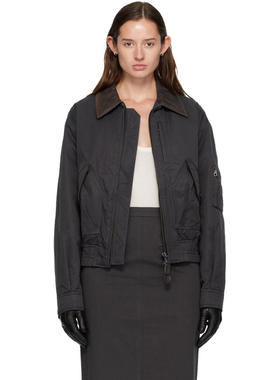 COOR 女士 夹克 灰色 MK-3 飞行员夹克