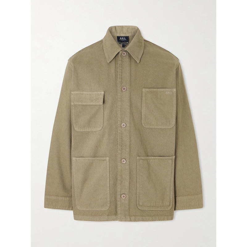 A.P.C. 男士 SS26 夹克 牛仔衬衫式夹克,男装,牛仔外套,淘宝优惠券,粉丝福利购,淘宝优惠卷