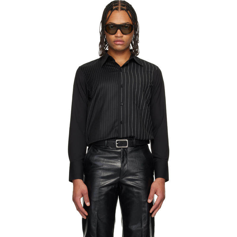 Ernest W. Baker 男士 衬衫 黑色 Classic 衬衫