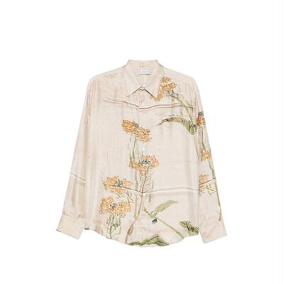 Pierre-Louis Mascia 女士 SS26 衬衫 印花真丝