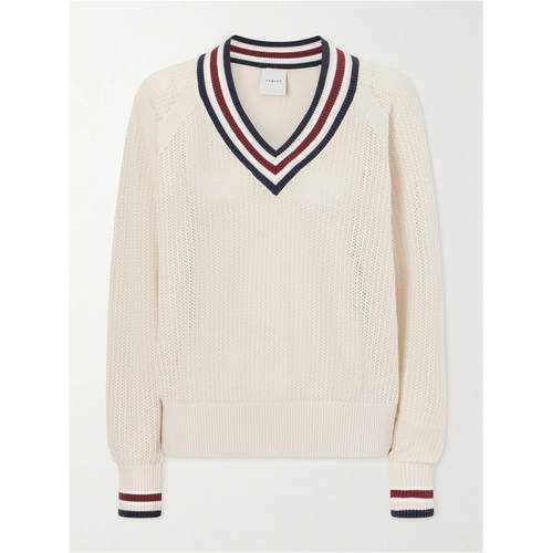 Varley 女士 FW26 毛衣 洞洞针织棉质