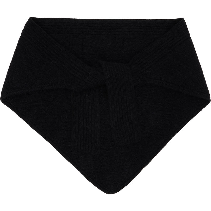 Jacquemus 男士 围巾 黑色 The Gros Grain Shawl 围巾