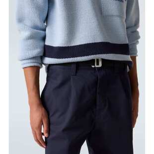 Stone Island 石头岛 男士 长裤 束带华达呢直筒