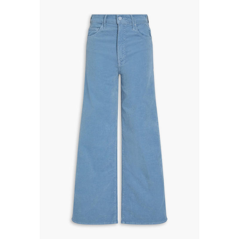 Mother Denim 女士 长裤 Undercover 棉混纺灯芯绒阔腿裤