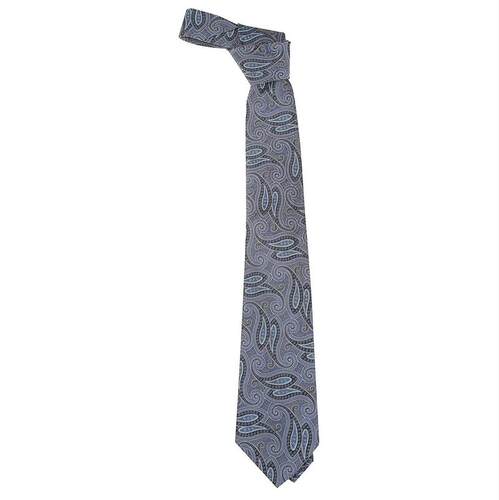 Etro 艾绰 男士 SS26 领带 Etro 微型佩斯利花纹真丝