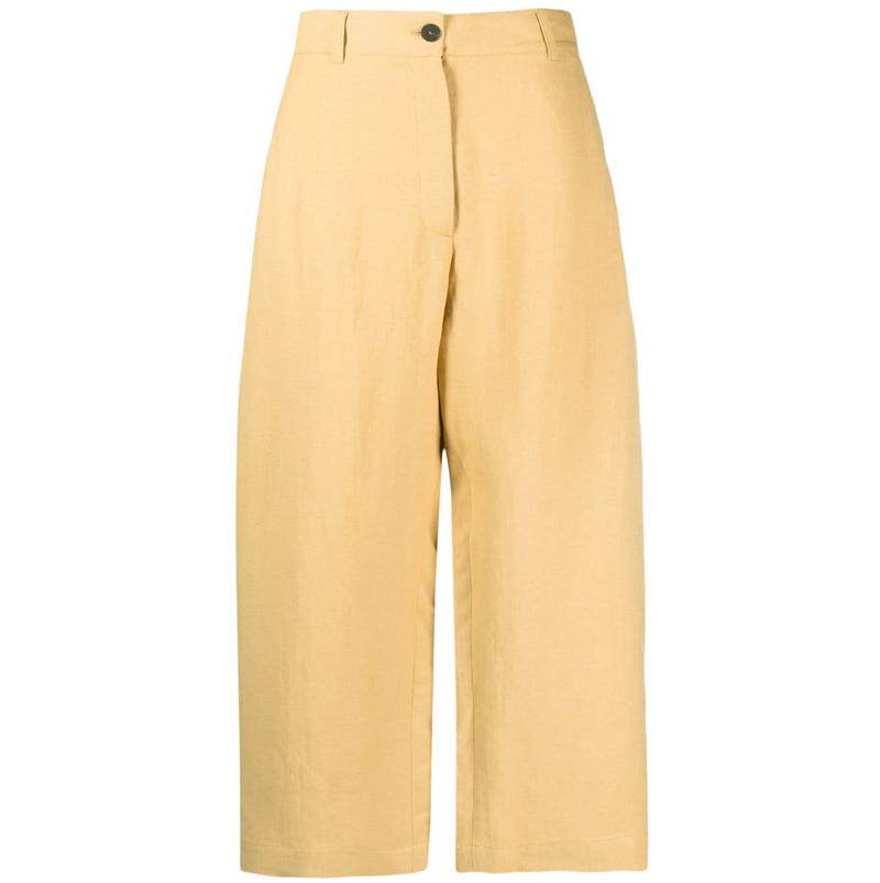 Studio Nicholson 女士 SS24 长裤 腰带环阔腿休闲裤图片