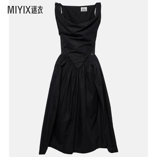 Vivienne Westwood 西太后 女Sunday 棉质束腰连衣裙 迷衣时尚