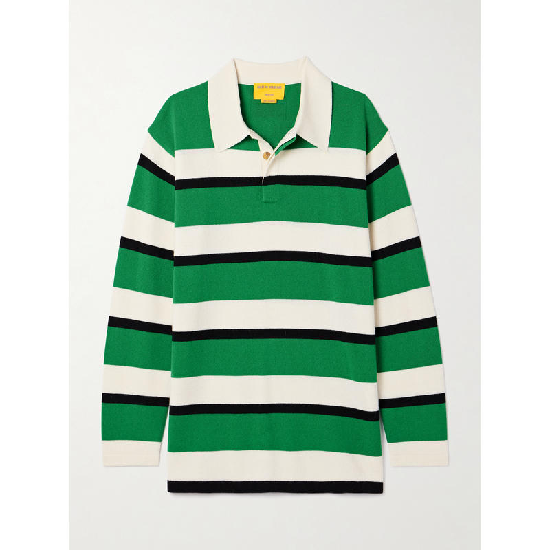 Guest In Residence 女士 春夏新品 毛衣 宽松款条纹羊绒毛衣