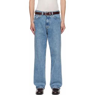 Our Legacy 男士 牛仔长裤 蓝色 Third Cut 牛仔裤